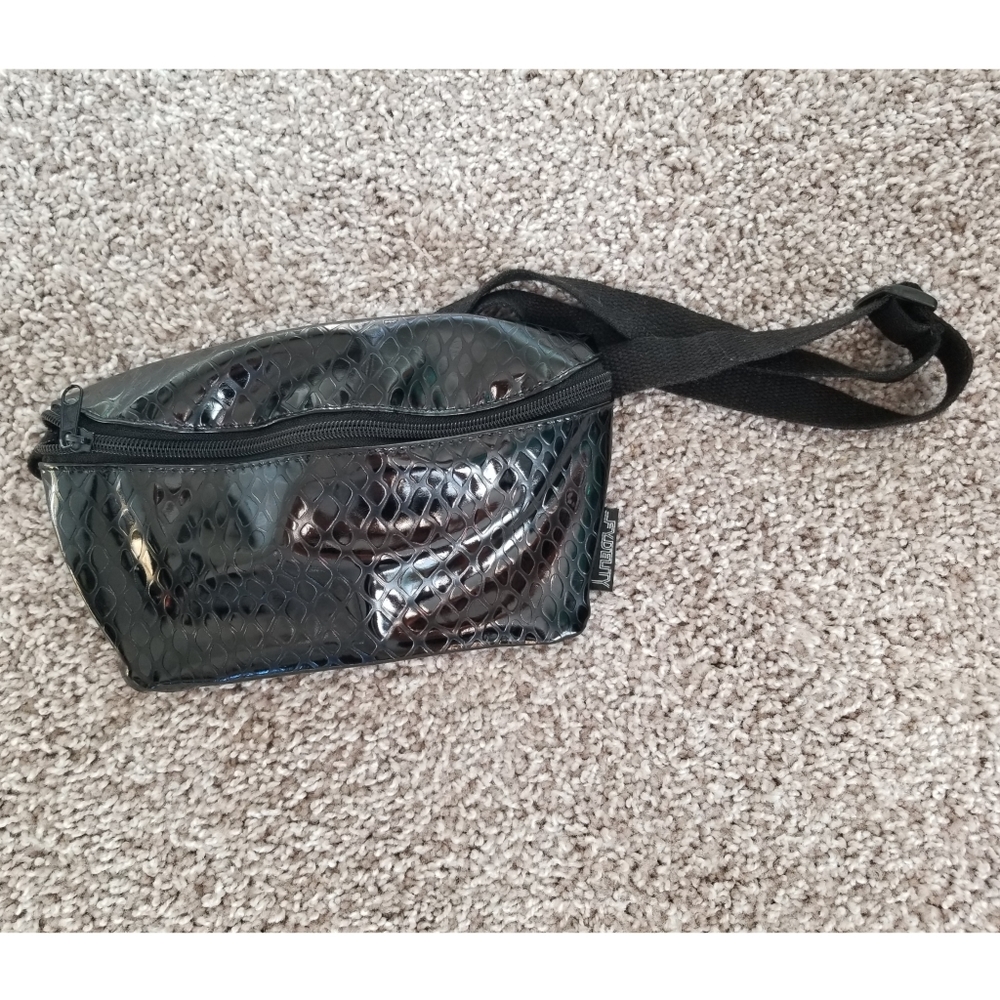 Edgy Black Fanny Pack